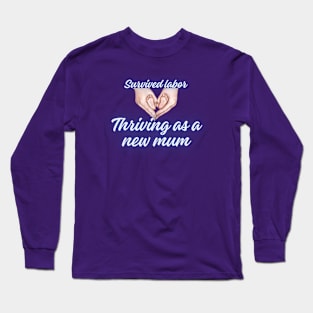 New Mum Long Sleeve T-Shirt